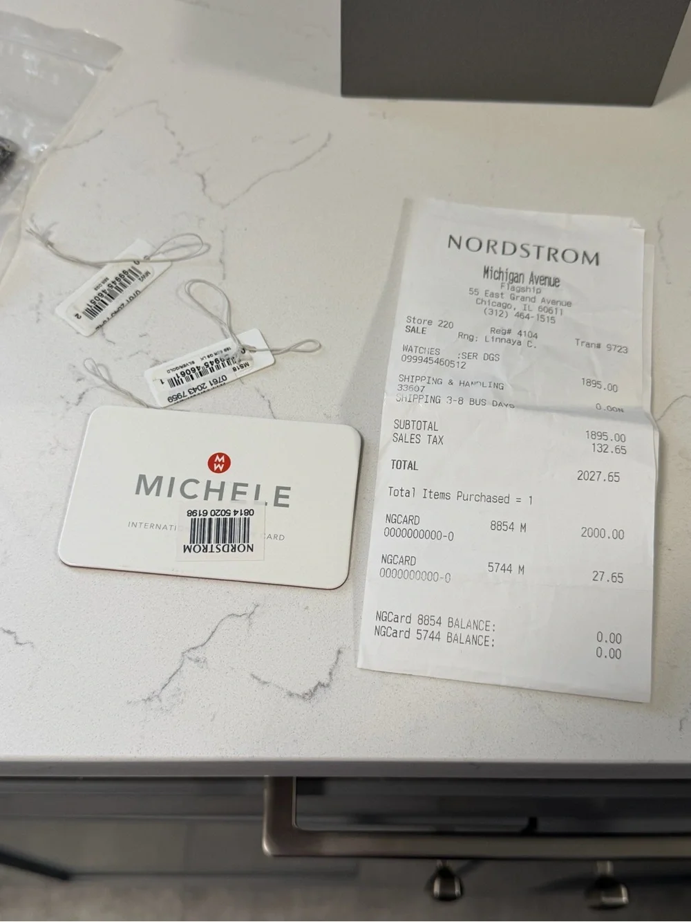 Michele serein watch